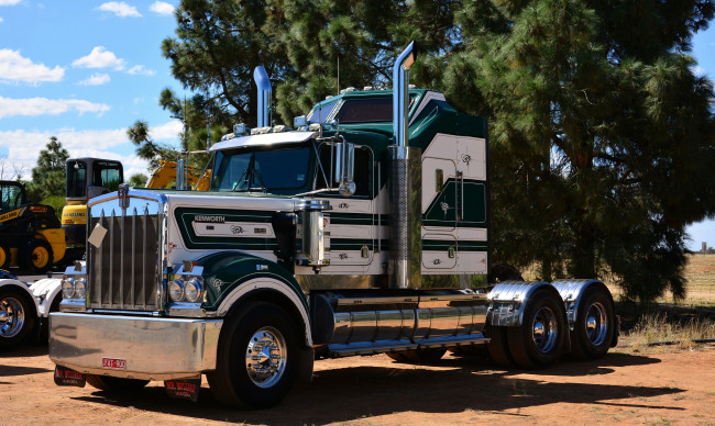 Обои картинки фото t900 kenworth, автомобили, kenworth, седельный, тяжелый, грузовик, тягач