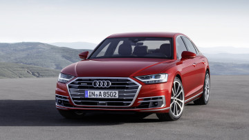 Картинка audi+a8+2018 автомобили audi a8 2018