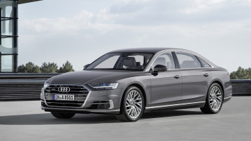 Картинка audi+a8+l+2018 автомобили audi a8 l 2018