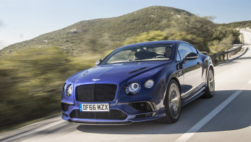 обоя bentley continental gt supersports coupe 2018, автомобили, bentley, continental, gt, supersports, coupe, 2018