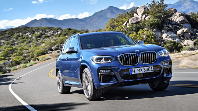 Обои картинки фото bmw x3 m40i xdrive 2018, автомобили, bmw, x3, m40i, xdrive, 2018