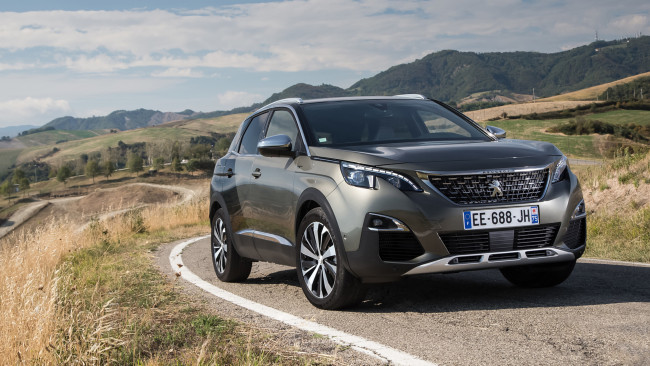 Обои картинки фото peugeot 3008 gt 2017, автомобили, peugeot, 3008, gt, 2017