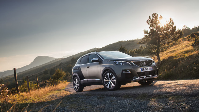 Обои картинки фото peugeot 3008 gt 2017, автомобили, peugeot, 3008, gt, 2017