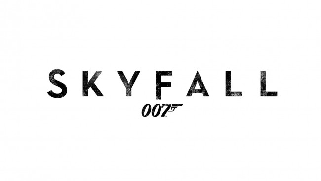 Обои картинки фото кино фильмы, 007,  skyfall, буквы, надпись