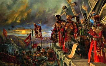 Картинка видео+игры warhammer+40k войско горы