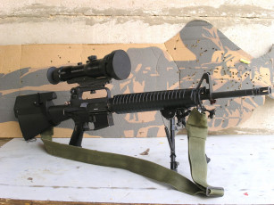 Картинка m16 оружие винтовки прицеломприцелы