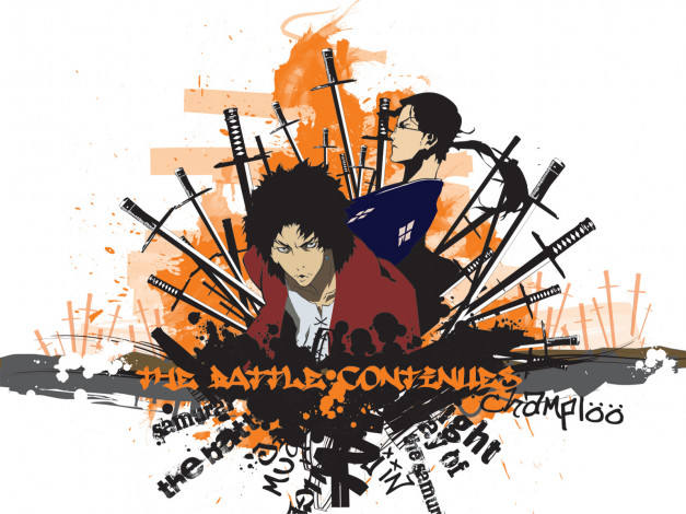 Обои картинки фото аниме, samurai, champloo