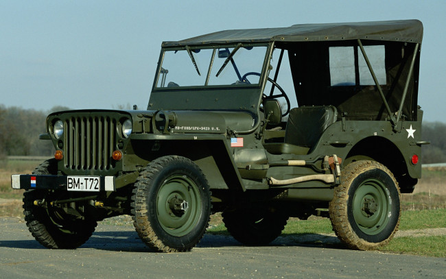 Обои картинки фото техника, военная, джип, виллис, jeep, 4x4