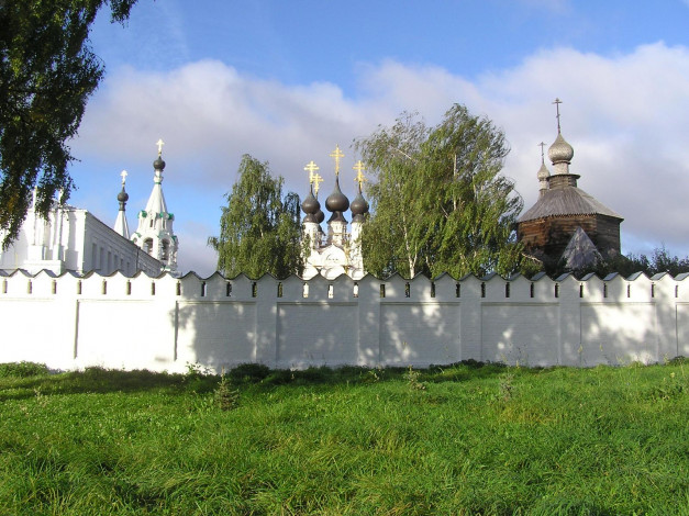 Обои картинки фото города, православные, церкви, монастыри, суздаль