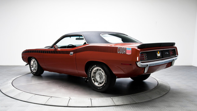 Обои картинки фото plymouth, cuda, автомобили, сша, легковые, подразделение, chrysler