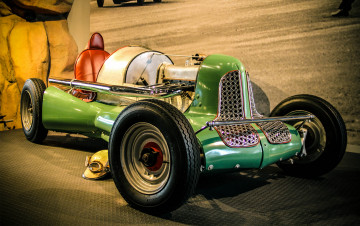 Картинка автомобили классика classic green american car vechicle