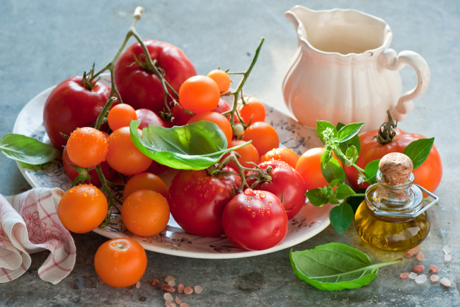 Обои картинки фото еда, помидоры, томаты, овощи