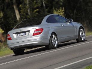 Картинка автомобили mercedes-benz c 250 c204 au-spec coupe cdi