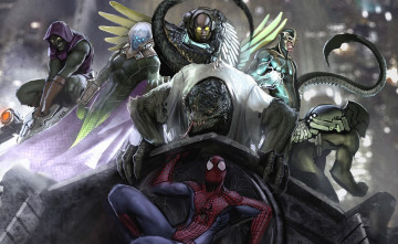 Картинка рисованное комиксы spiderman