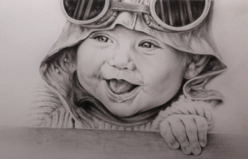 Картинка рисованное дети улыбка фон ребенок