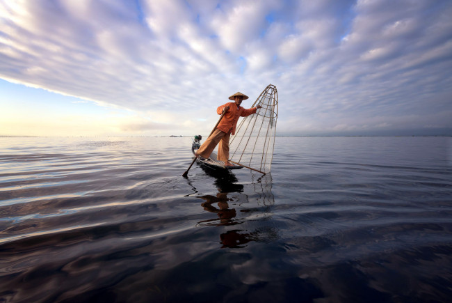 Обои картинки фото разное, рыбалка,  рыбаки,  улов,  снасти, рыбак