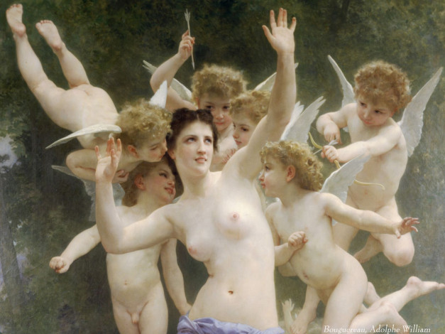 Обои картинки фото william, adolphe, bouguereau, рисованные