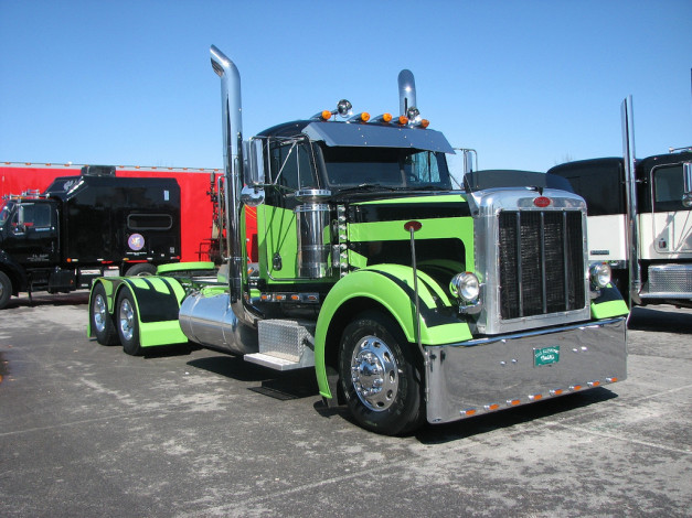 Обои картинки фото автомобили, peterbilt