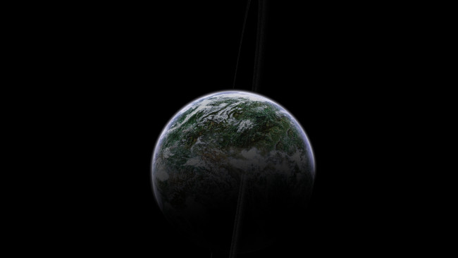 Обои картинки фото космос, арт, планета