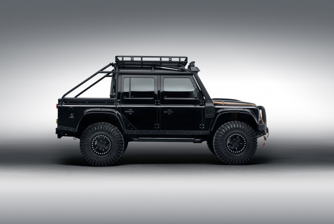 Обои картинки фото автомобили, land-rover, land, rover, defender, 110, 007, spectre, 2015г