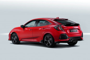 Картинка автомобили honda civic 2016г hatchback