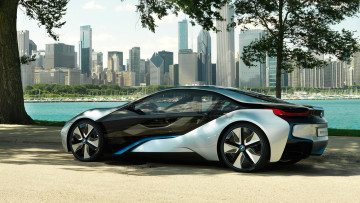 Картинка bmw+i8+concept+2011 автомобили bmw 2011 concept i8