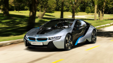 Картинка bmw+i8+concept+2011 автомобили bmw i8 2011 concept