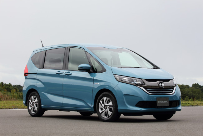 Обои картинки фото автомобили, honda, freed