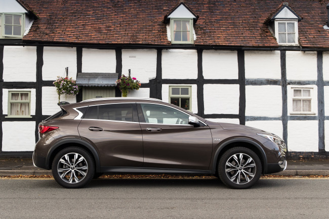 Обои картинки фото автомобили, infiniti, 2016г, uk-spec, awd, qx30