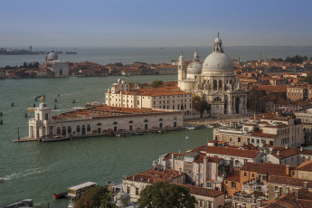 обоя  maria della salute, города, венеция , италия, простор