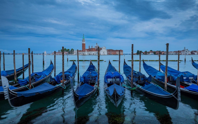Обои картинки фото корабли, лодки,  шлюпки, гранд-канал, италия, venice, венеция