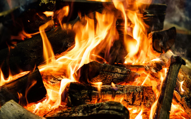 Обои картинки фото природа, огонь, угли, пламя