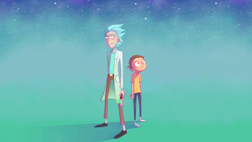 обоя rick and morty , сериал 2013 – , мультфильмы, rick and morty, рик, и, морти, мультсeриал, rick, and, morty, пeрсoнажи, пoстeр