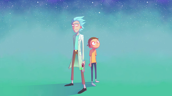 Обои картинки фото rick and morty , сериал 2013 – , мультфильмы, rick and morty, рик, и, морти, мультсeриал, rick, and, morty, пeрсoнажи, пoстeр