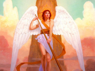 Картинка gerald brom 24 фэнтези ангелы