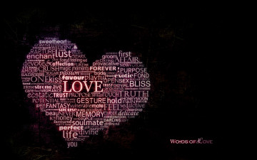 Картинка праздничные день св валентина сердечки любовь слова любви сердце