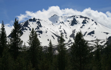 Картинка lassen volcanic national park природа горы заповедник