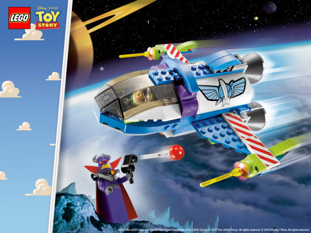 Обои картинки фото бренды, lego, ракета, космос