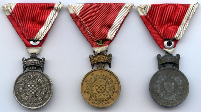 Обои картинки фото ордена, хорватии, разное, награды, ленточка, герб