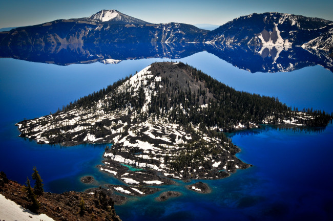 Обои картинки фото природа, реки, озера, crater, lake