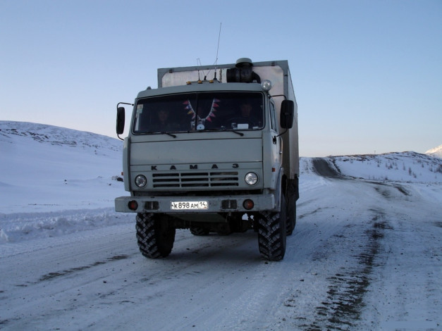 Обои картинки фото автомобили, камаз, грузовик