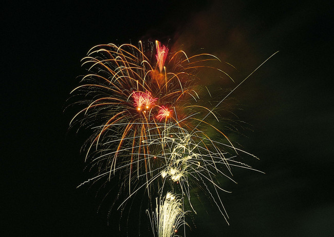 Обои картинки фото fireworks, разное, салюты, фейерверки, фейерверк, ночь