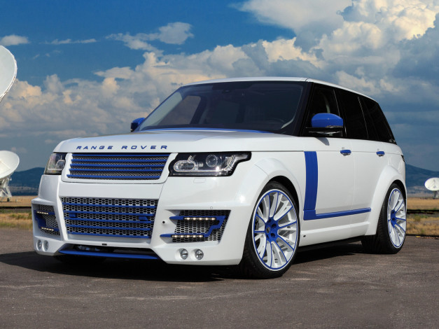 Обои картинки фото автомобили, range, rover, lumma