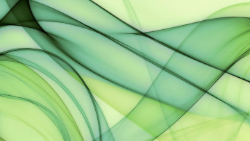 Картинка 3д+графика абстракция+ abstract линии полосы зеленый фон