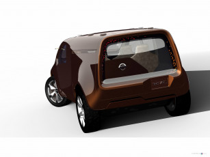 обоя nissan bevel concept 2007, автомобили, 3д, nissan, bevel, concept, 2007