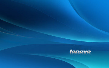 Картинка компьютеры -unknown+ разное стиль фон белый линии текстура голубой синий логотип lenovo леново