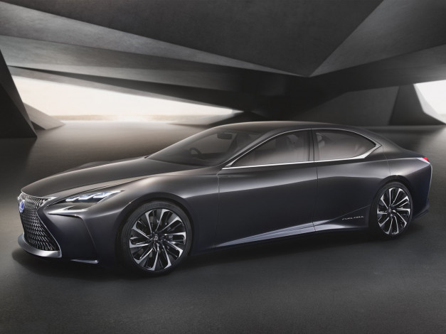 Обои картинки фото lexus lf fc concept 2015, автомобили, lexus, lf, fc, concept, 2015