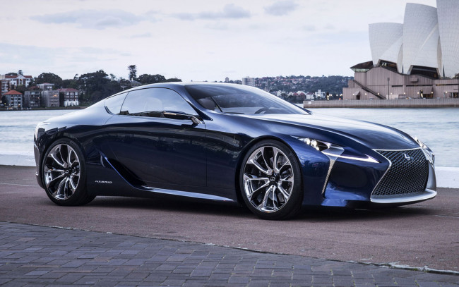 Обои картинки фото lexus lf lc concept 2016, автомобили, lexus, lf, lc, concept, 2016