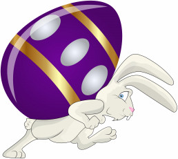 Картинка праздничные пасха яйцо кролик