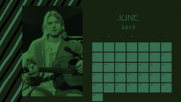 Картинка календари знаменитости гитара певец мужчина